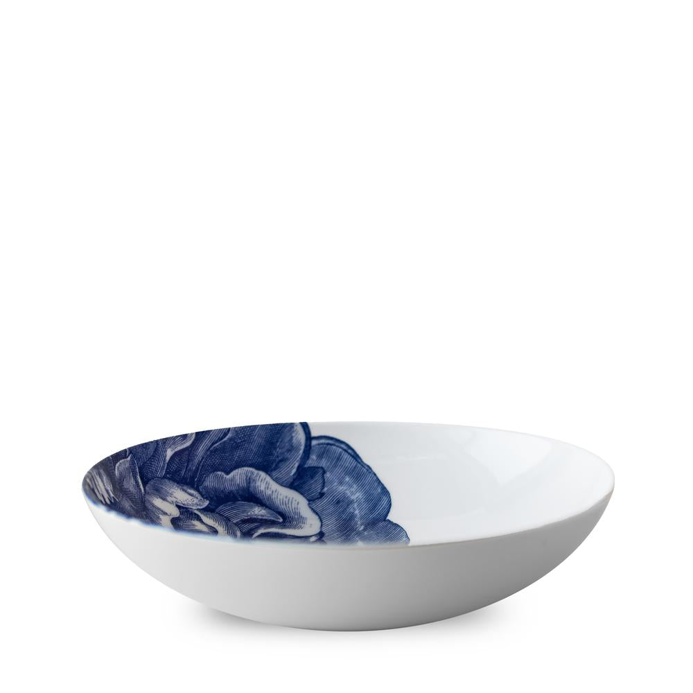 Peony Blue Low Profile Soup Bowl