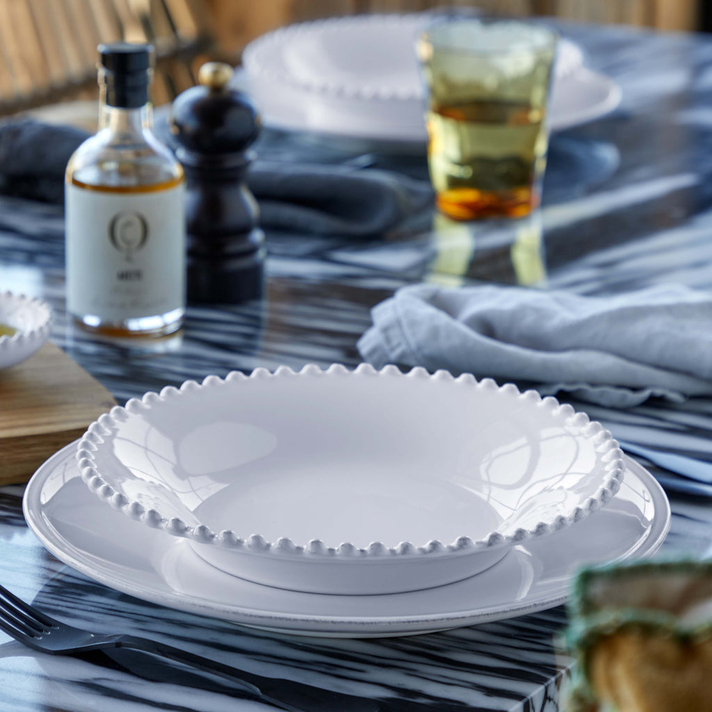 Pearl Set of 4 Pasta Plates