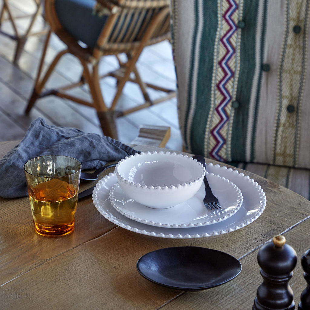 Pearl Set of 4 Low Bowls