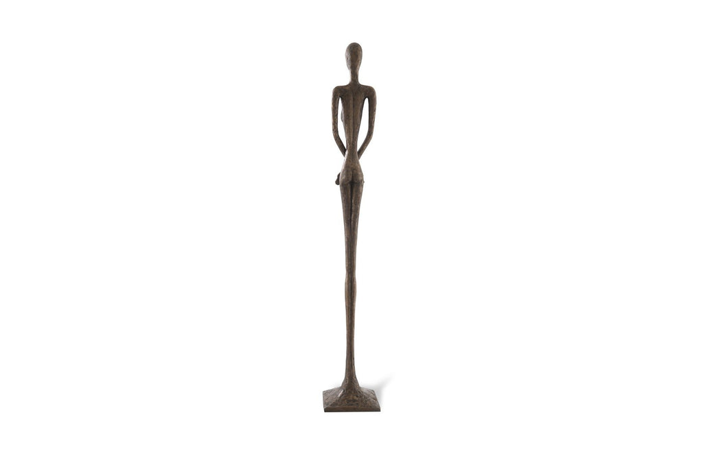 Lottie Sculpture, Bronze Finish, Resin