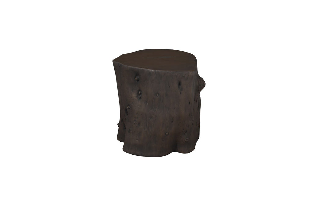 Log Stool, Bronze, LG