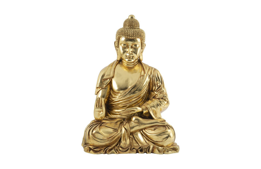 Enchanting Buddha, Gold Leaf
