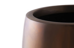 Classic Planter, Polished Bronze, MD