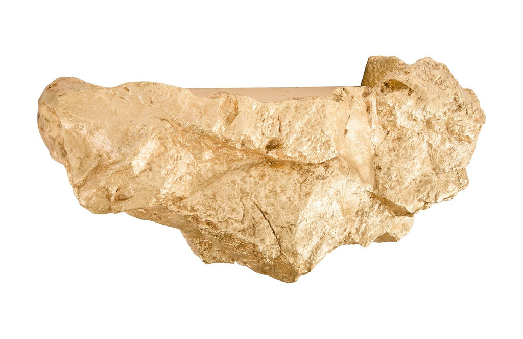 Boulder Shelf, Gold Leaf, LG