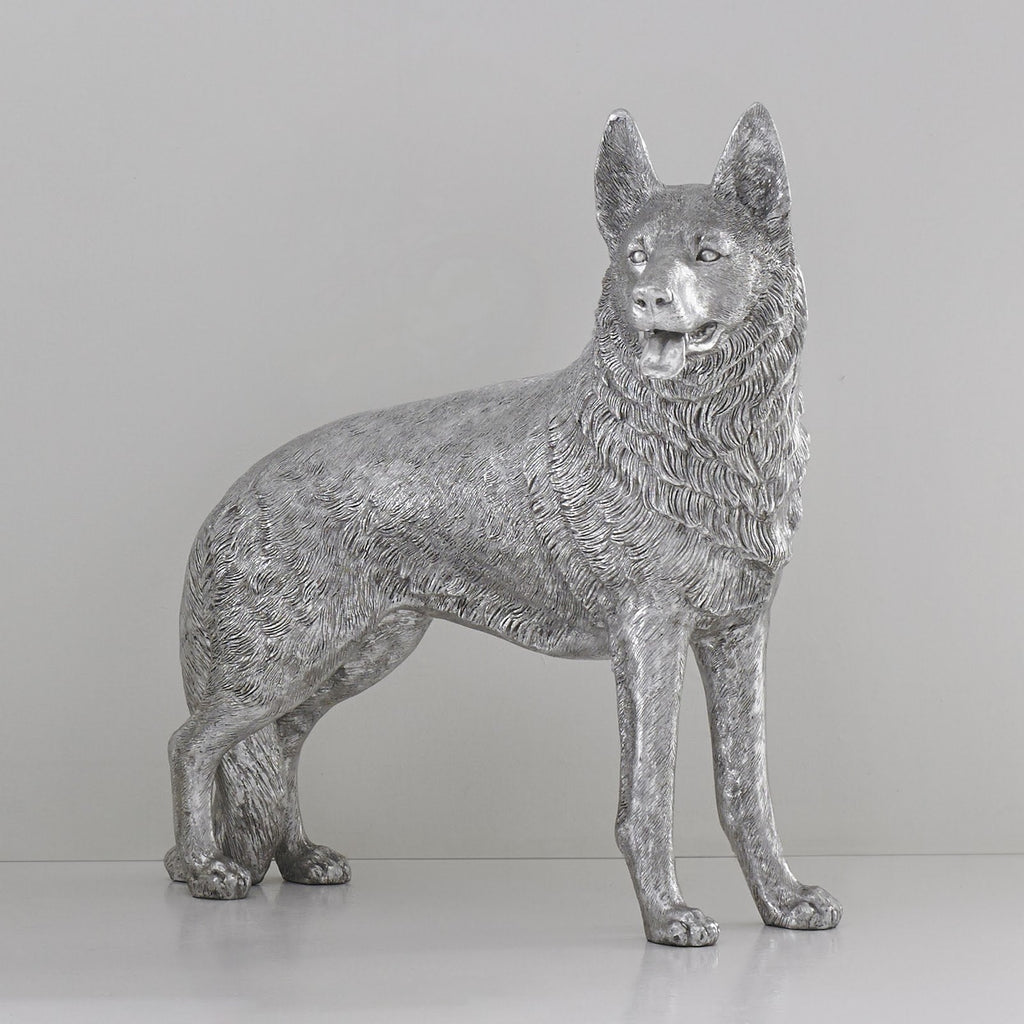 German Shepherd, Silver Leaf