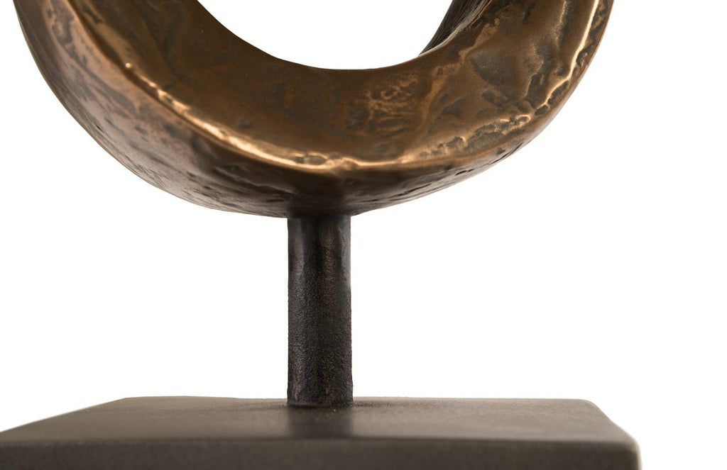 Trifoil Table Sculpture, Bronze