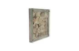 Shell Wall Tile, w/Glass