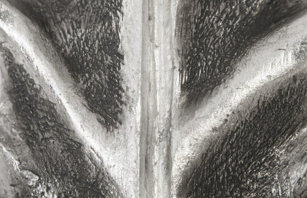 Petiole Wall Leaf, Silver, SM, Version A