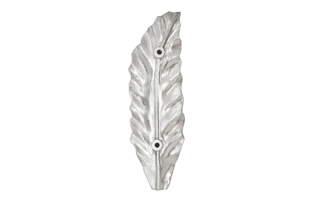 Petiole Wall Leaf, Silver, SM, Version A