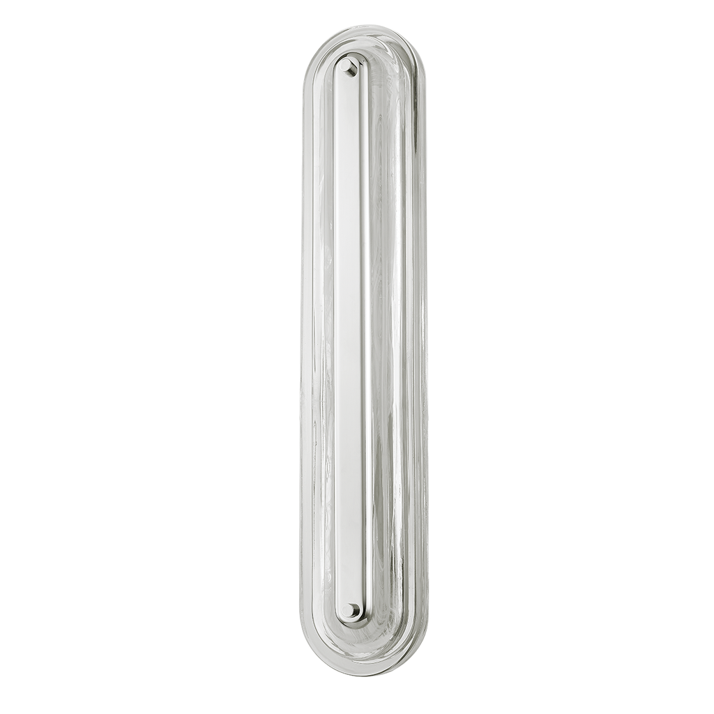 Litton Wall Sconce, Polished Nickel