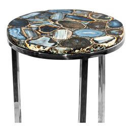 Shimmer Agate Accent Table