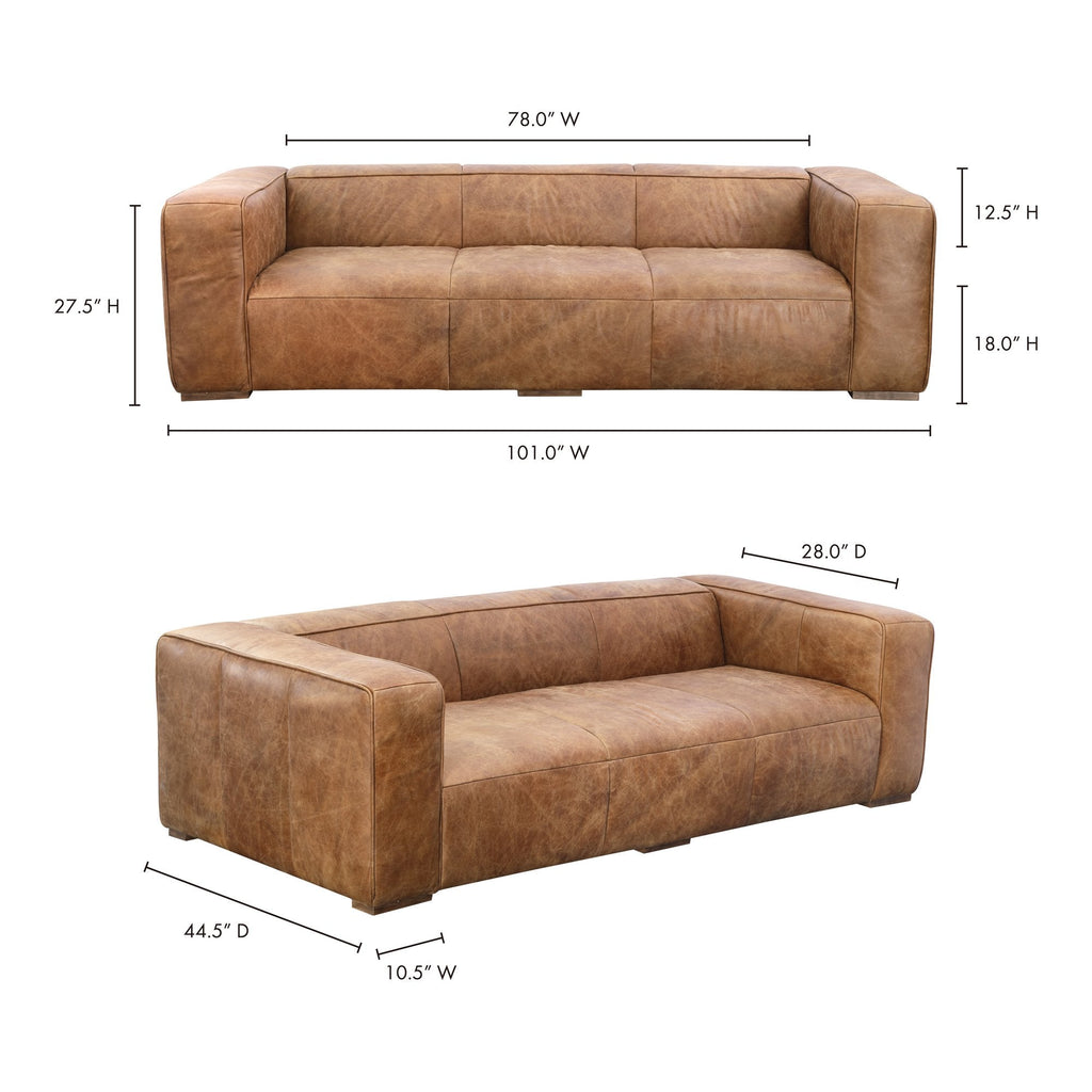 Bolton Sofa, Open Road Brown