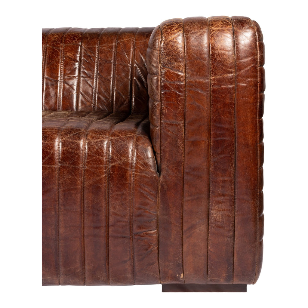 Castle Sofa, Cappuccino Brown