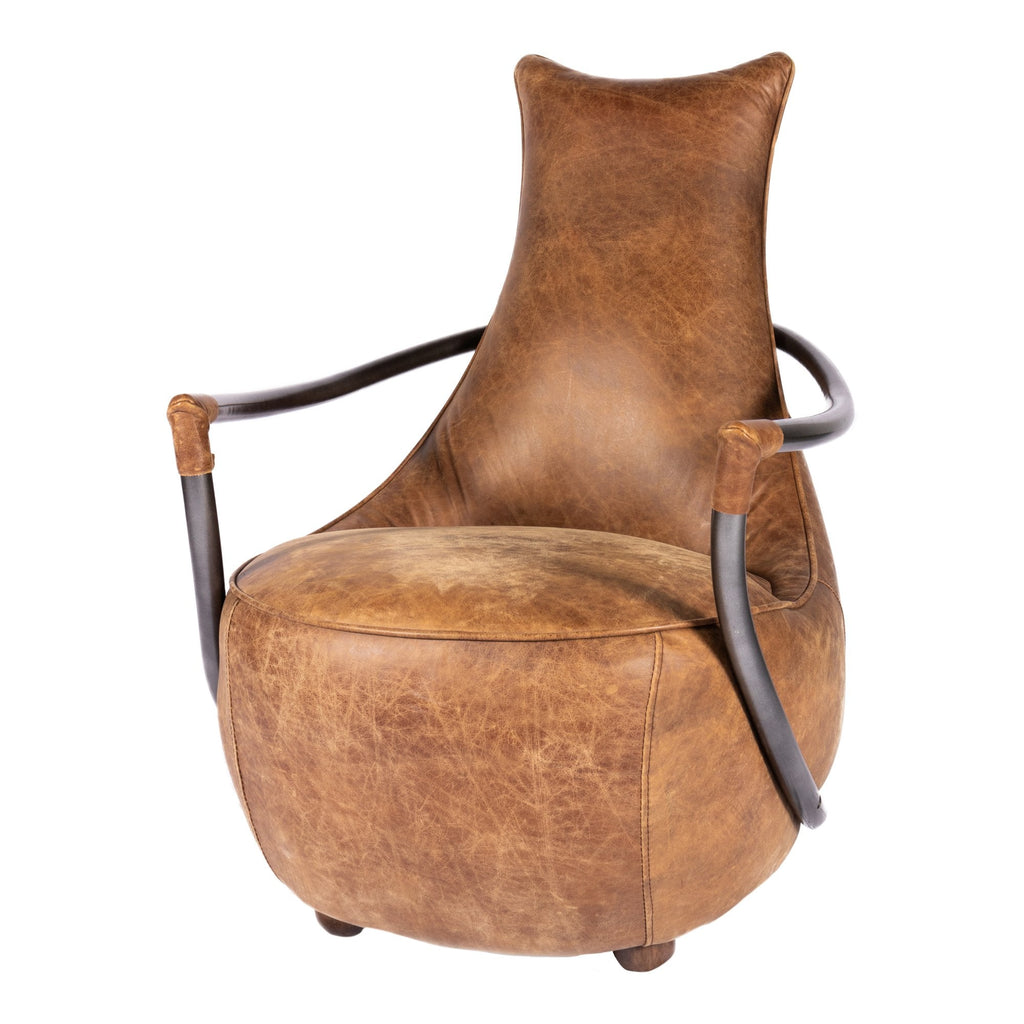 Carlisle Club Chair, Brown