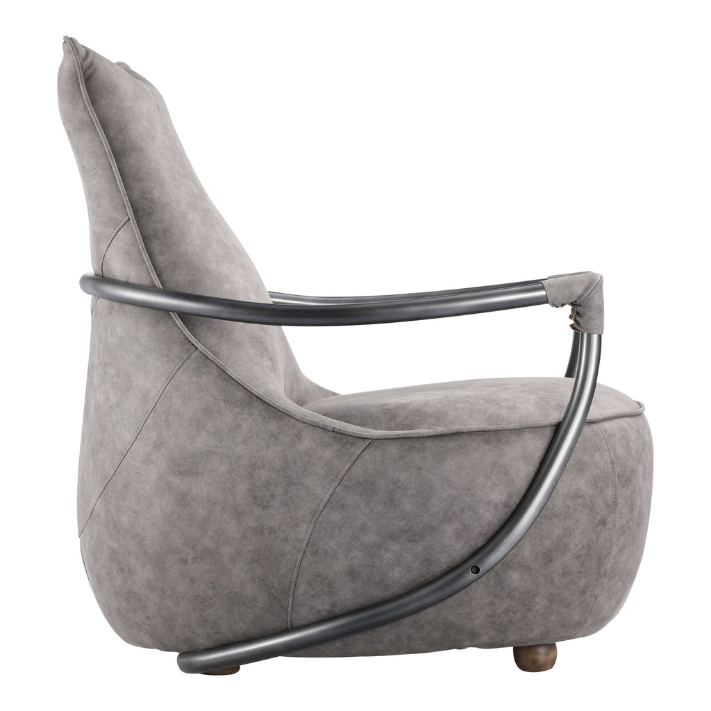 Carlisle Club Chair, Grey