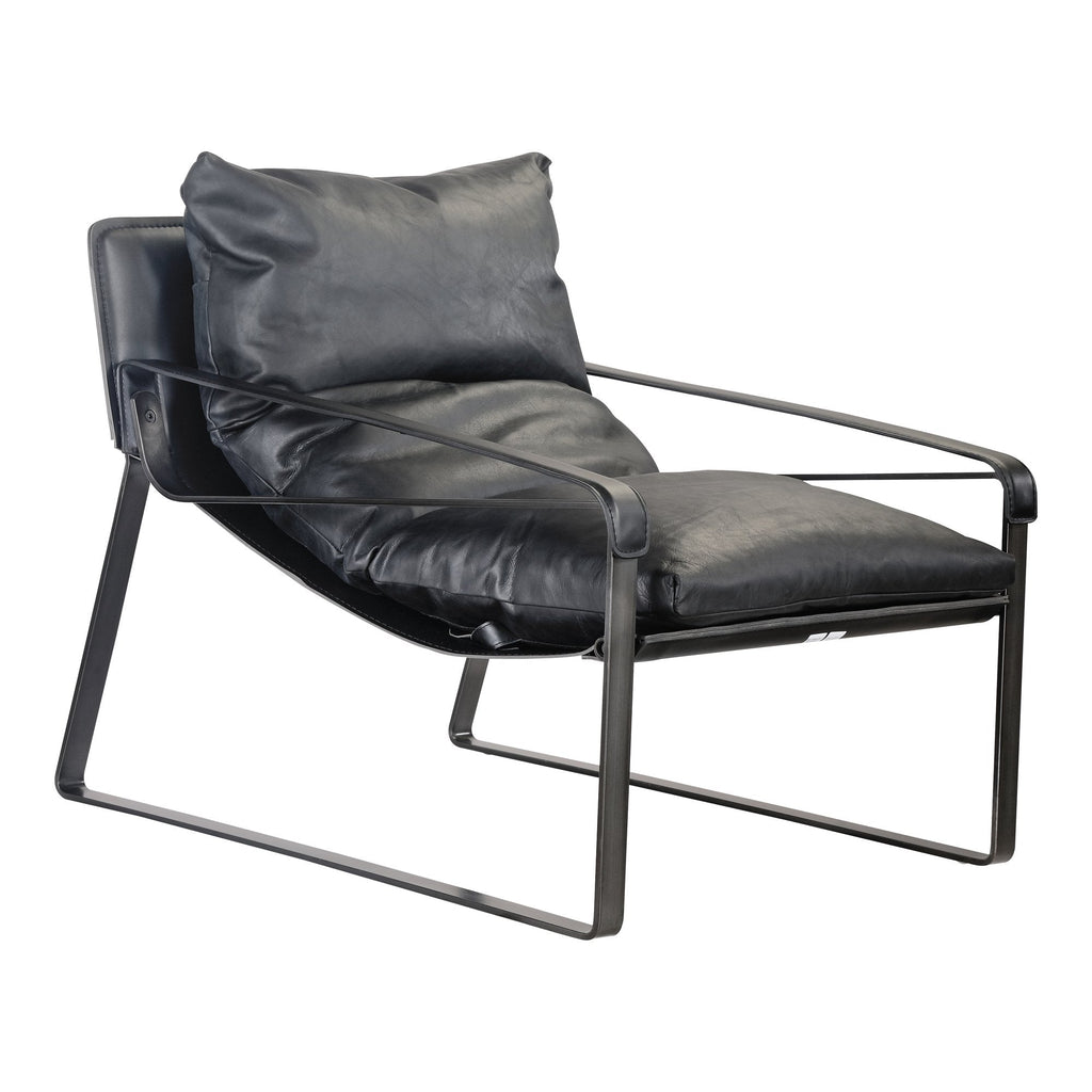 Connor Club Chair, Black