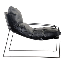 Connor Club Chair, Black