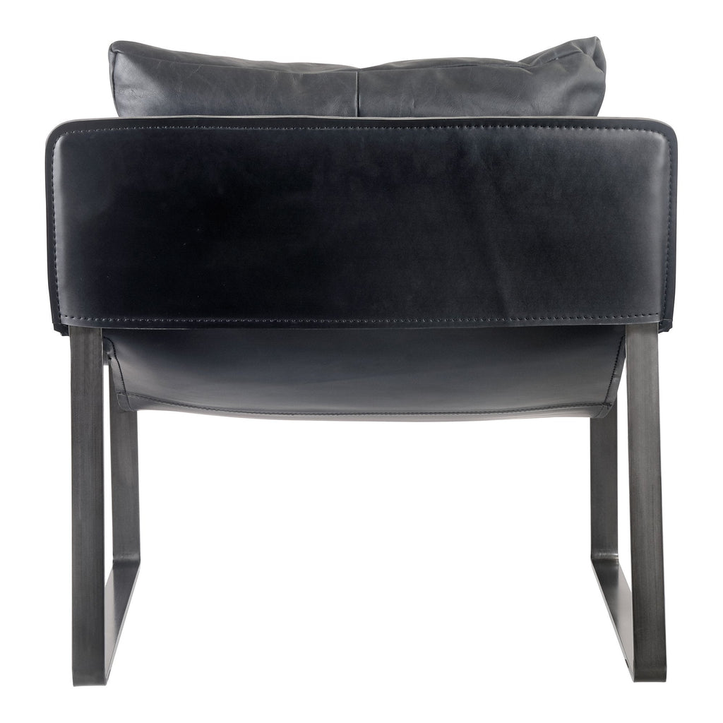 Connor Club Chair, Black