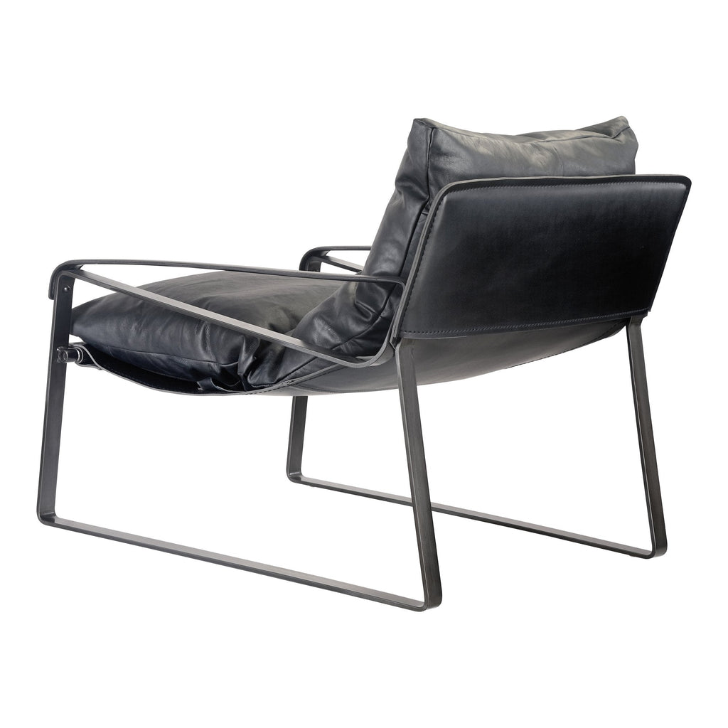 Connor Club Chair, Black