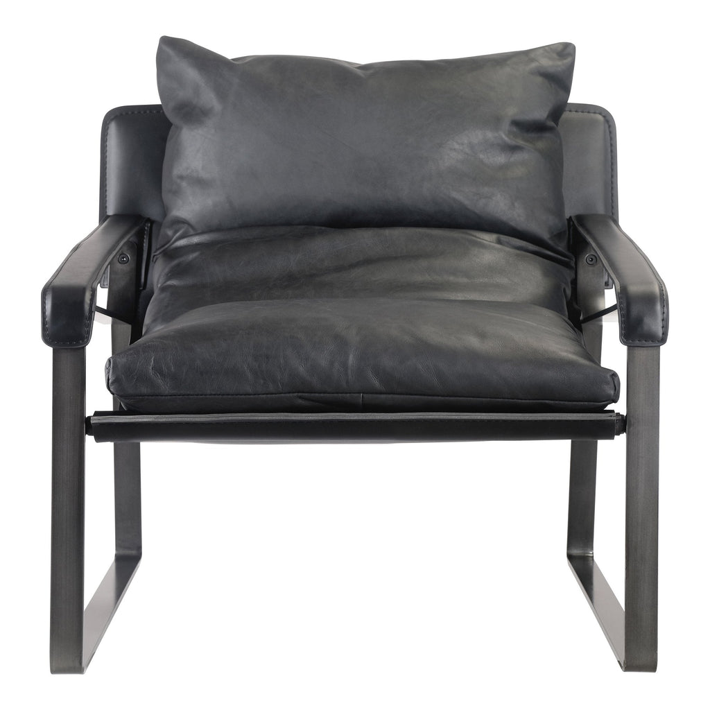 Connor Club Chair, Black