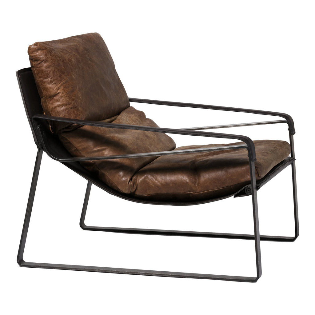 Connor Club Chair, Brown