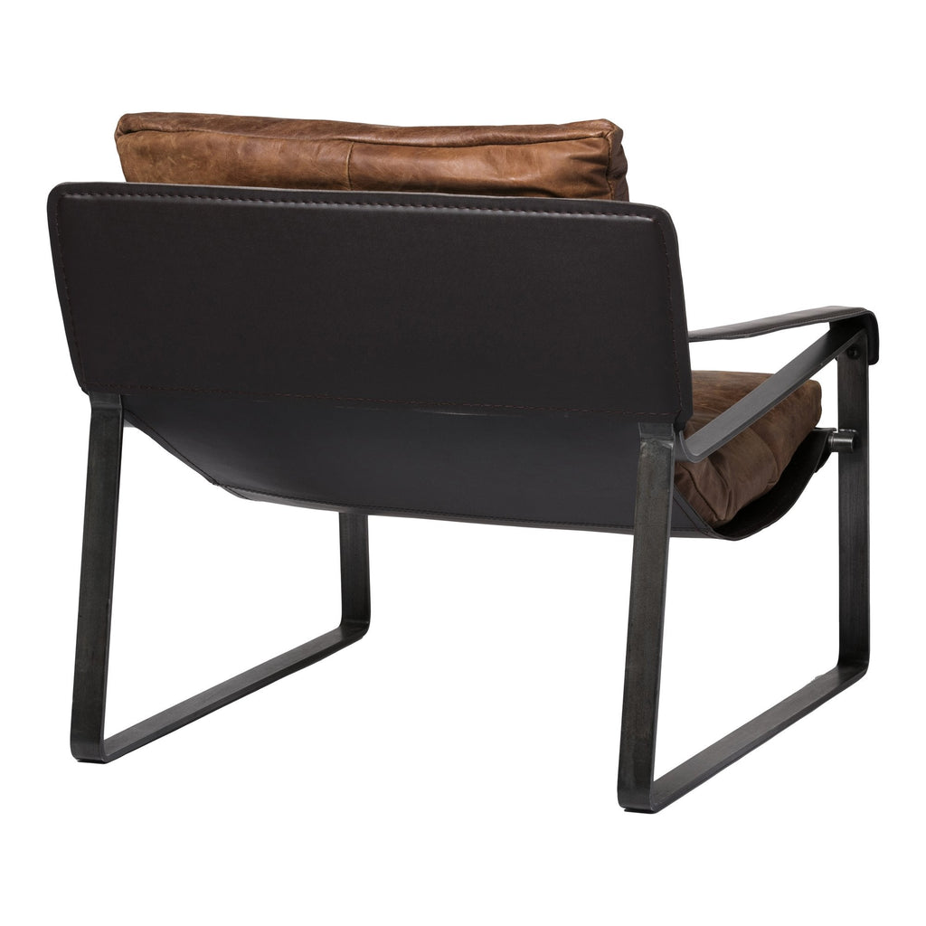 Connor Club Chair, Brown