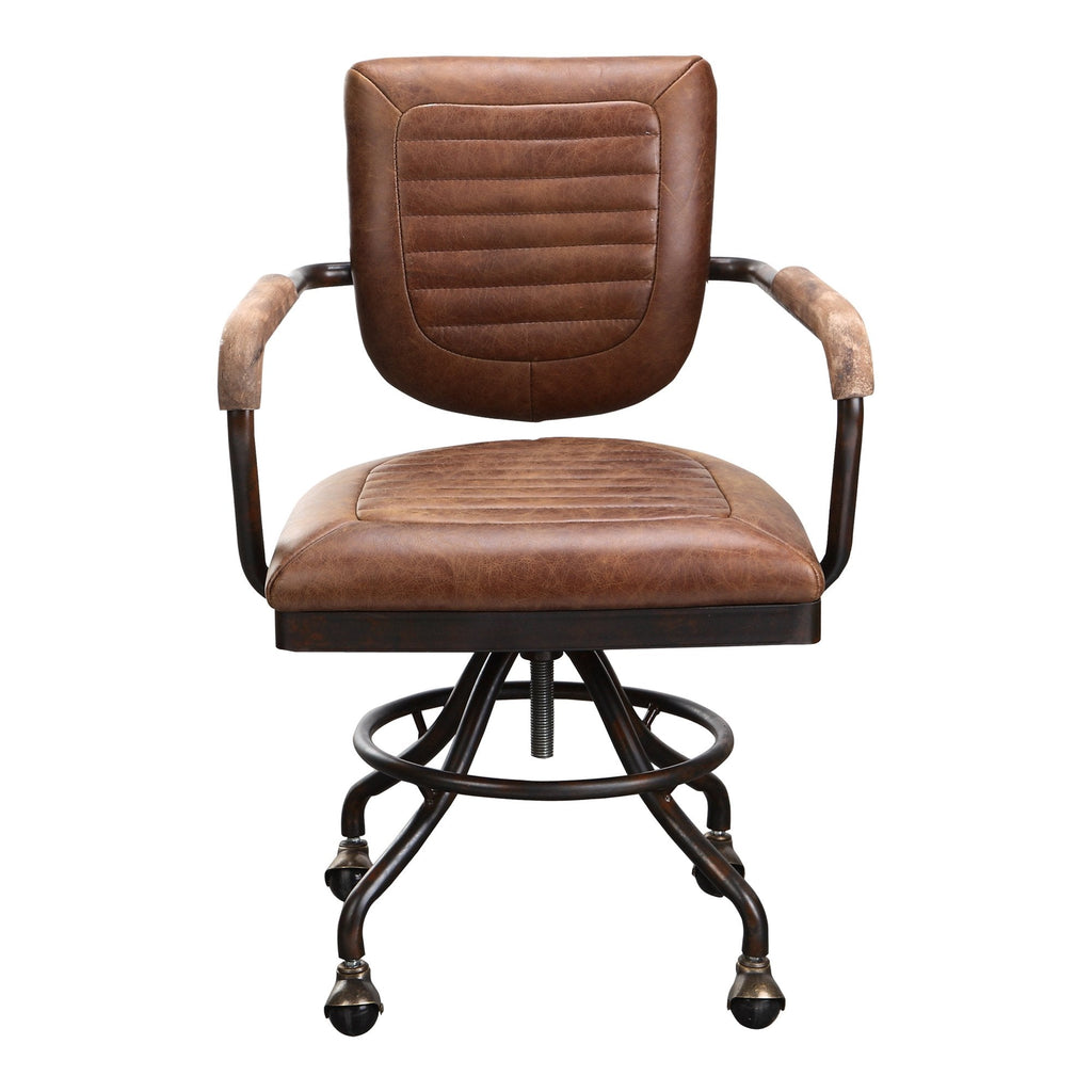 Foster Desk Chair, Brown