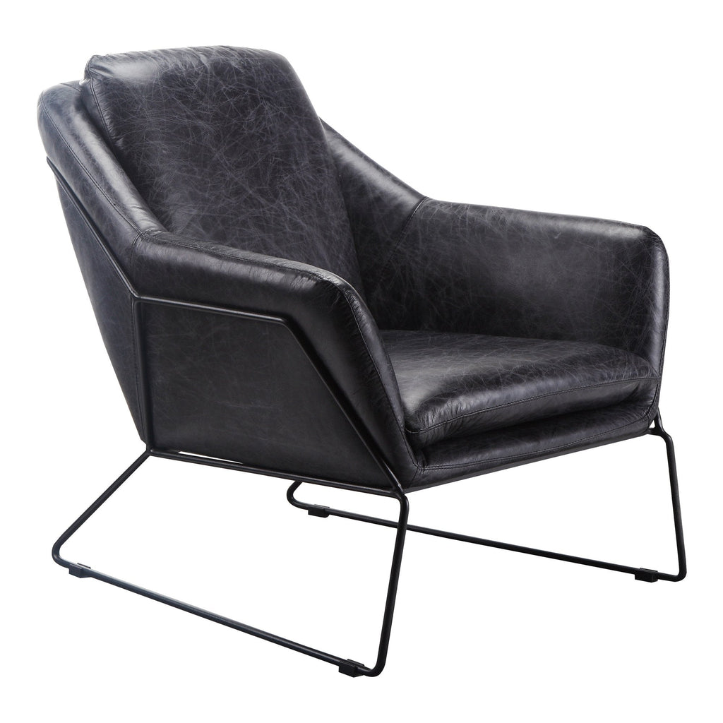 Greer Club Chair, Black