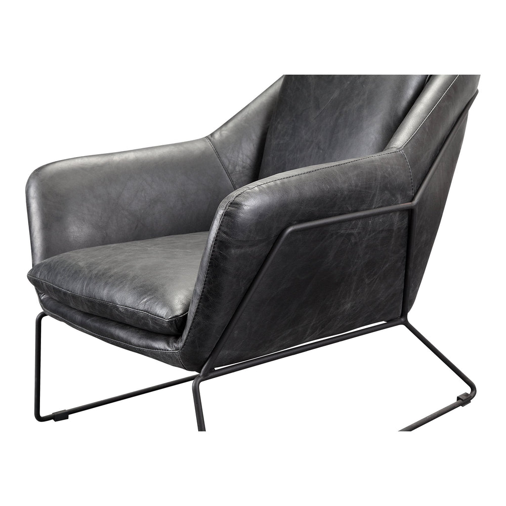 Greer Club Chair, Black