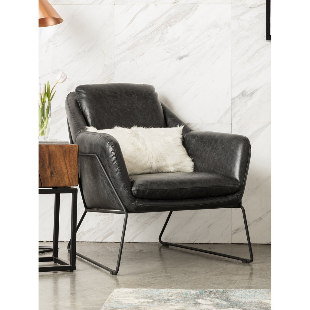 Greer Club Chair, Black