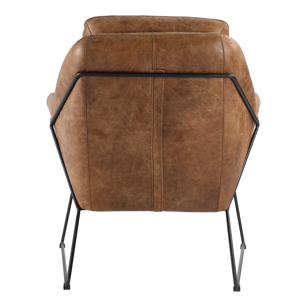 Greer Club Chair, Brown