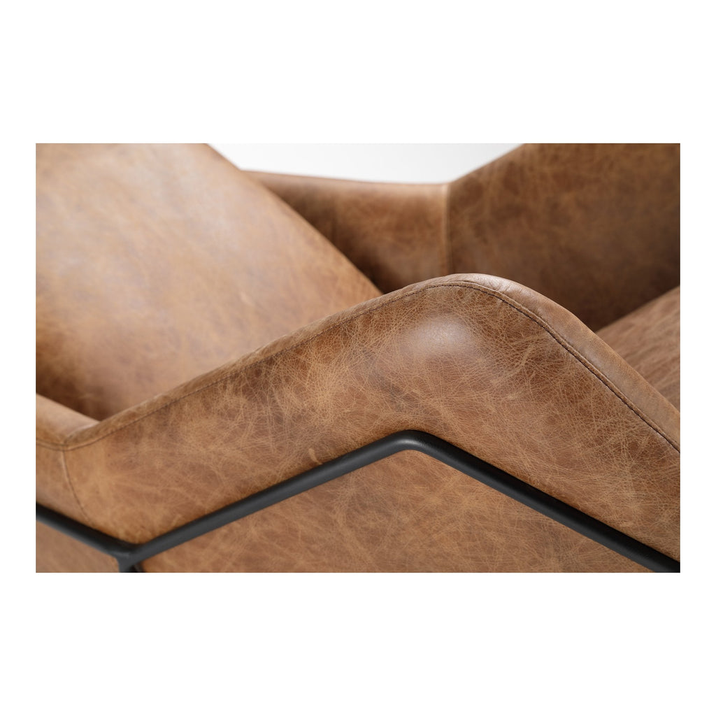 Greer Club Chair, Brown