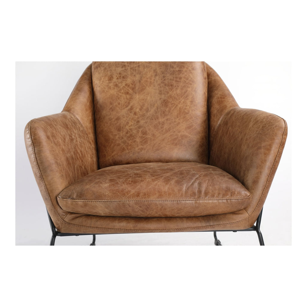 Greer Club Chair, Brown