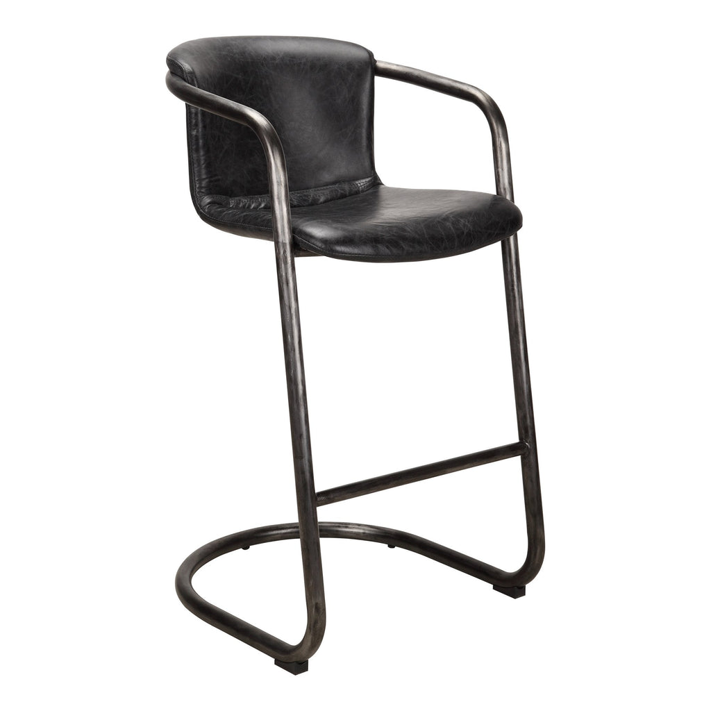 Freeman Barstool, Black, Set of 2