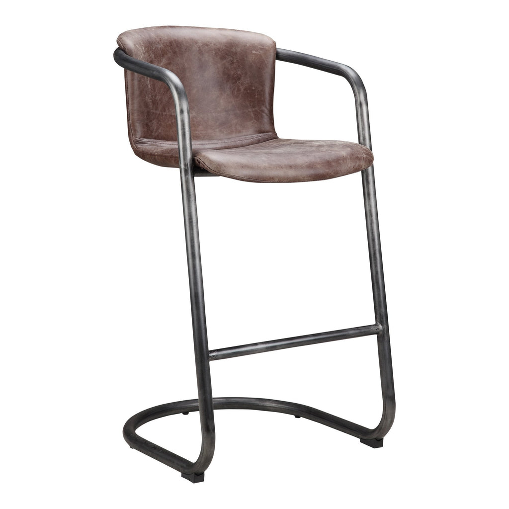 Freeman Barstool, Brown, Set of 2