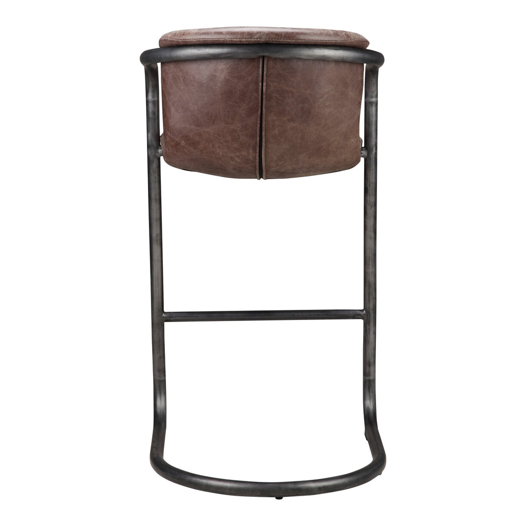 Freeman Barstool, Brown, Set of 2