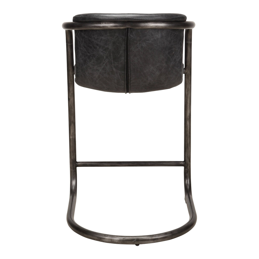 Freeman Counter Stool, Black, Set of 2