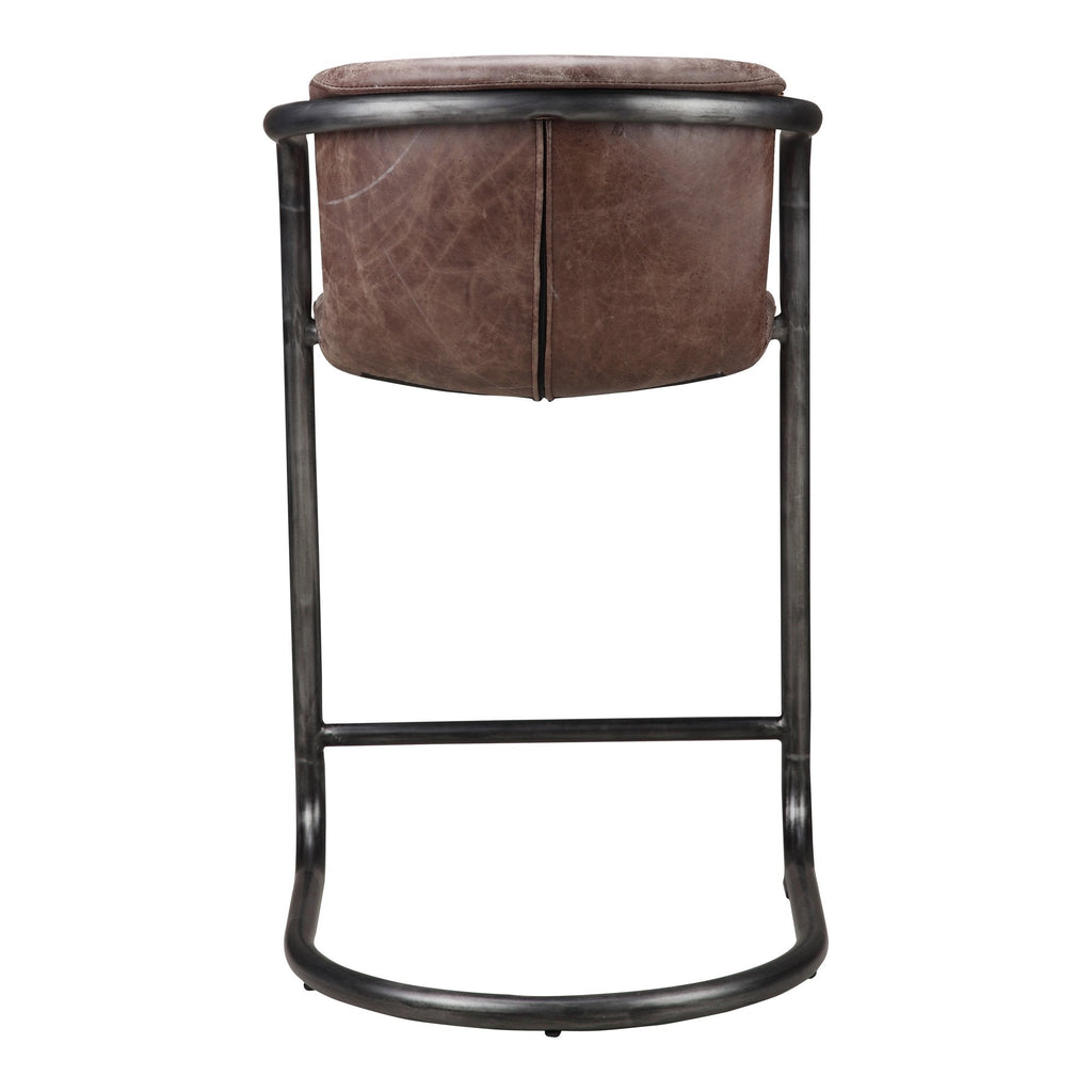 Freeman Counter Stool, Brown, Set of 2