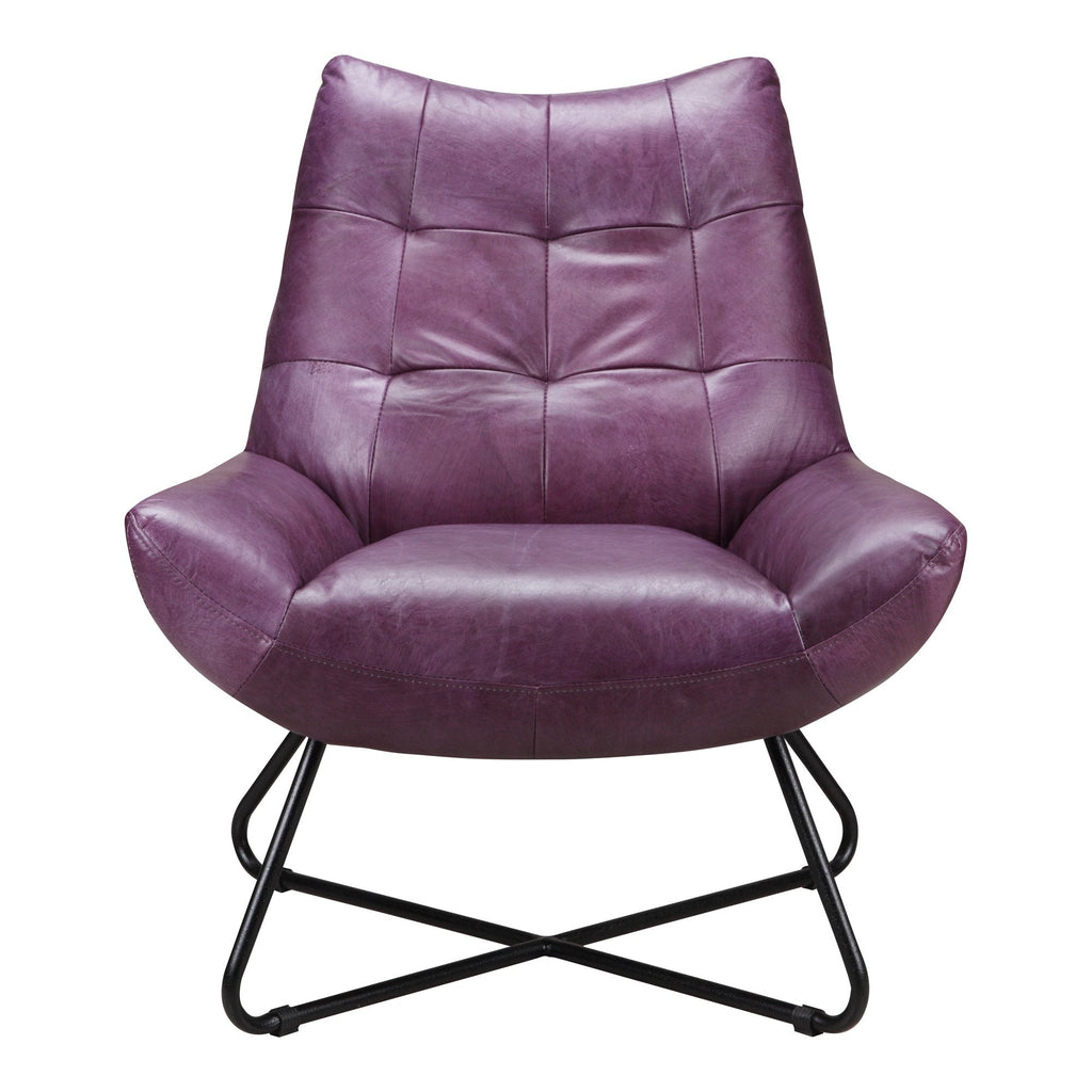 Graduate Lounge Chair, Purple