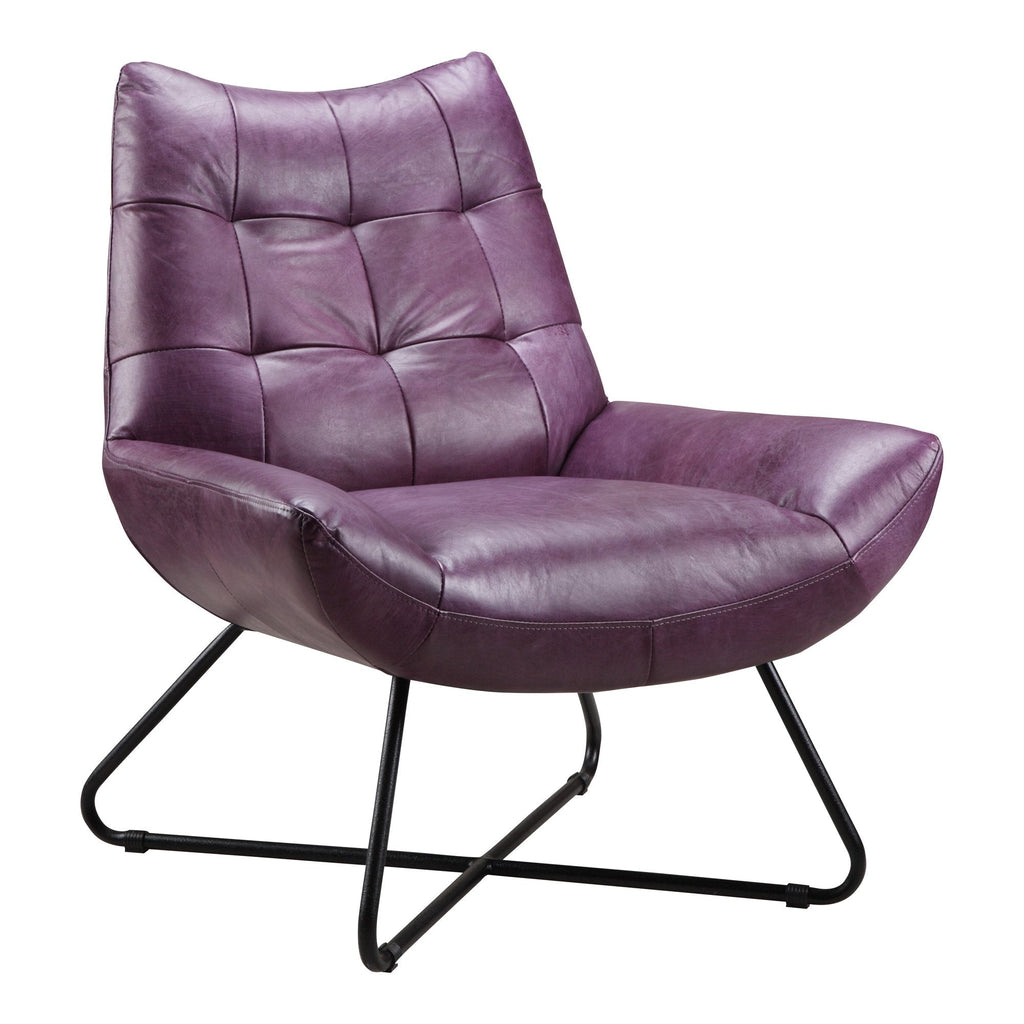 Graduate Lounge Chair, Purple