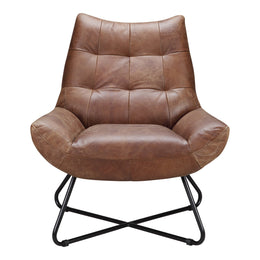 Graduate Lounge Chair, Brown