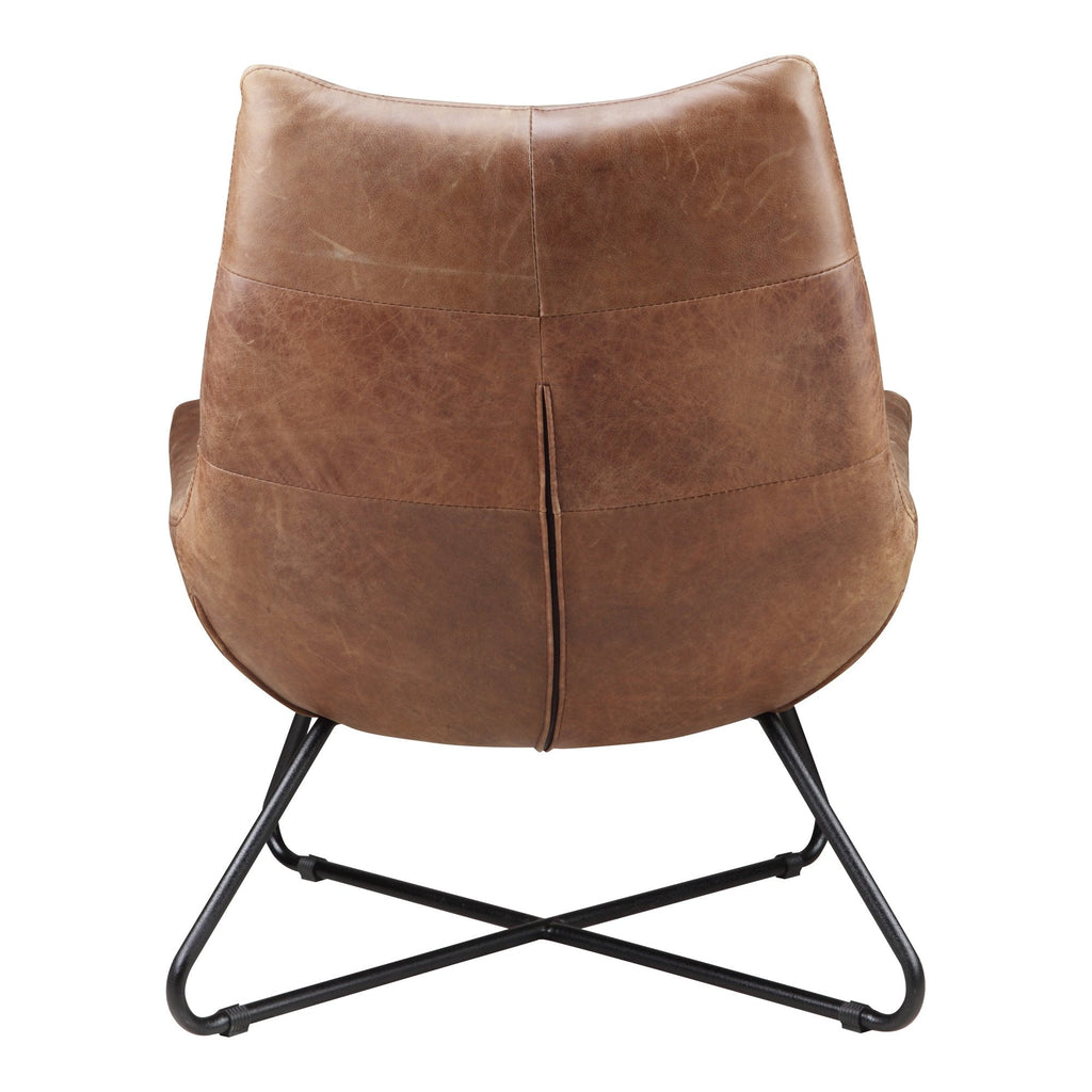 Graduate Lounge Chair, Brown