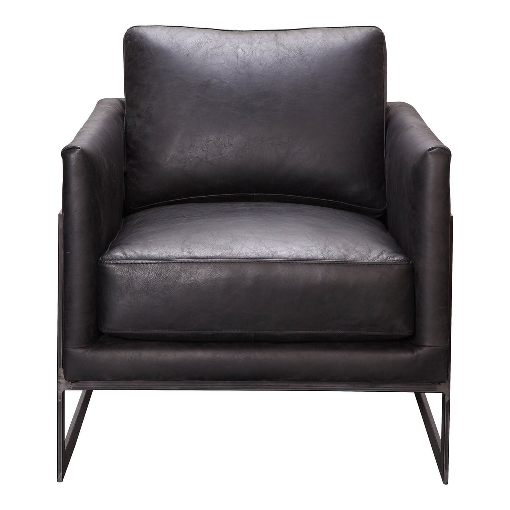 Luxley Club Chair, Black