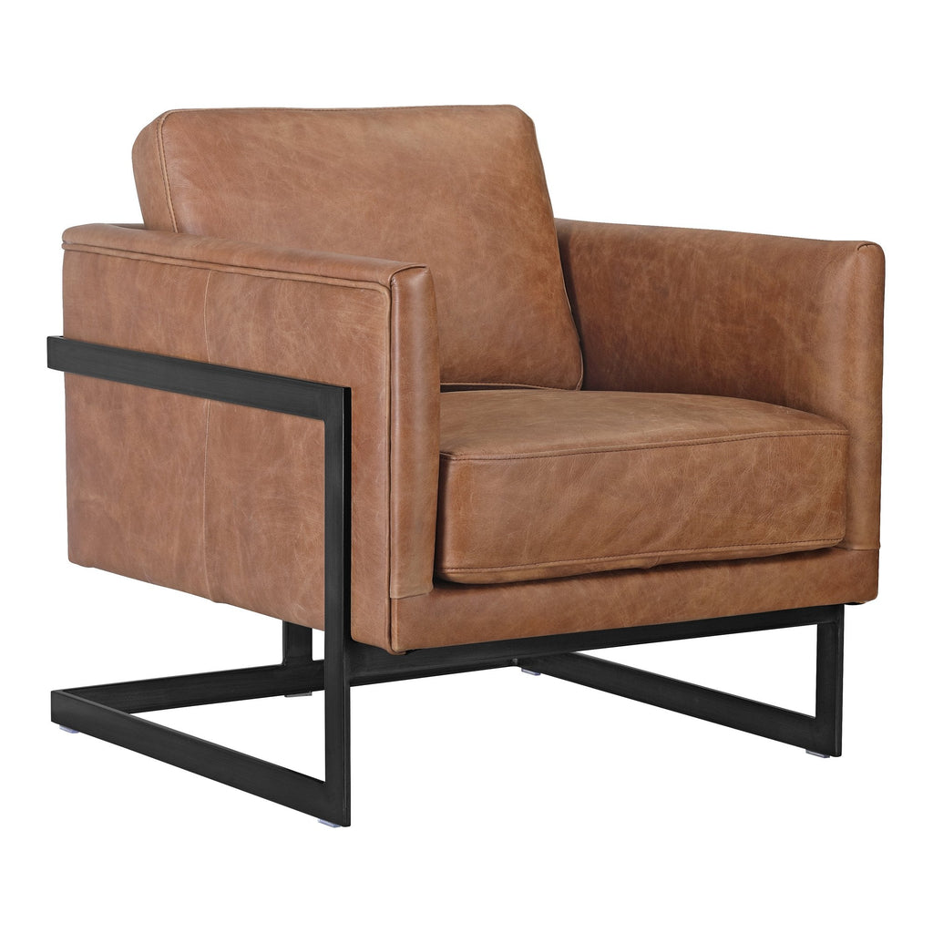 Luxley Club Chair, Brown