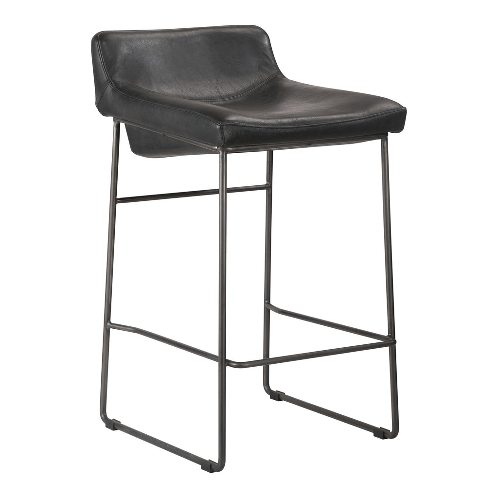 Starlet Counter Stool, Black, Set of 2