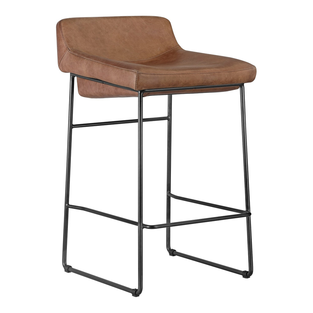 Starlet Counter Stool, Brown, Set of 2