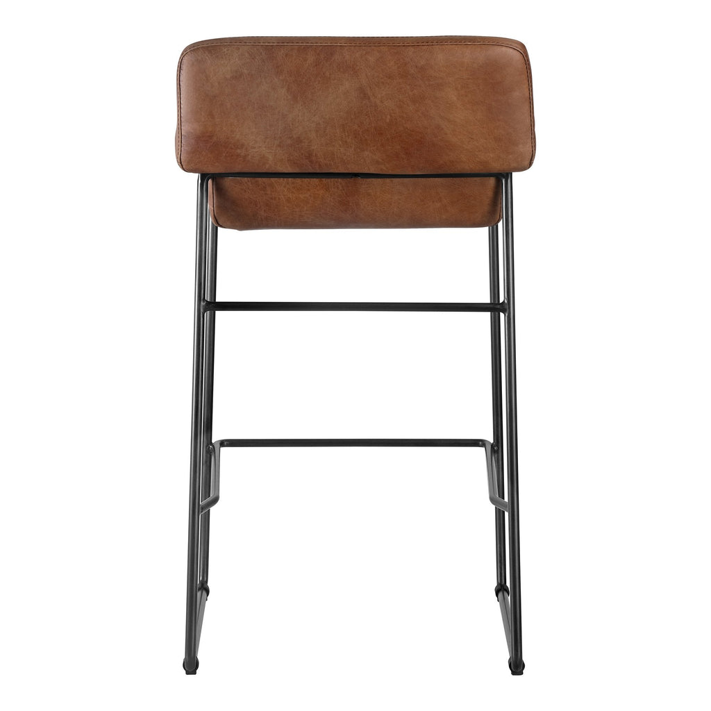 Starlet Counter Stool, Brown, Set of 2