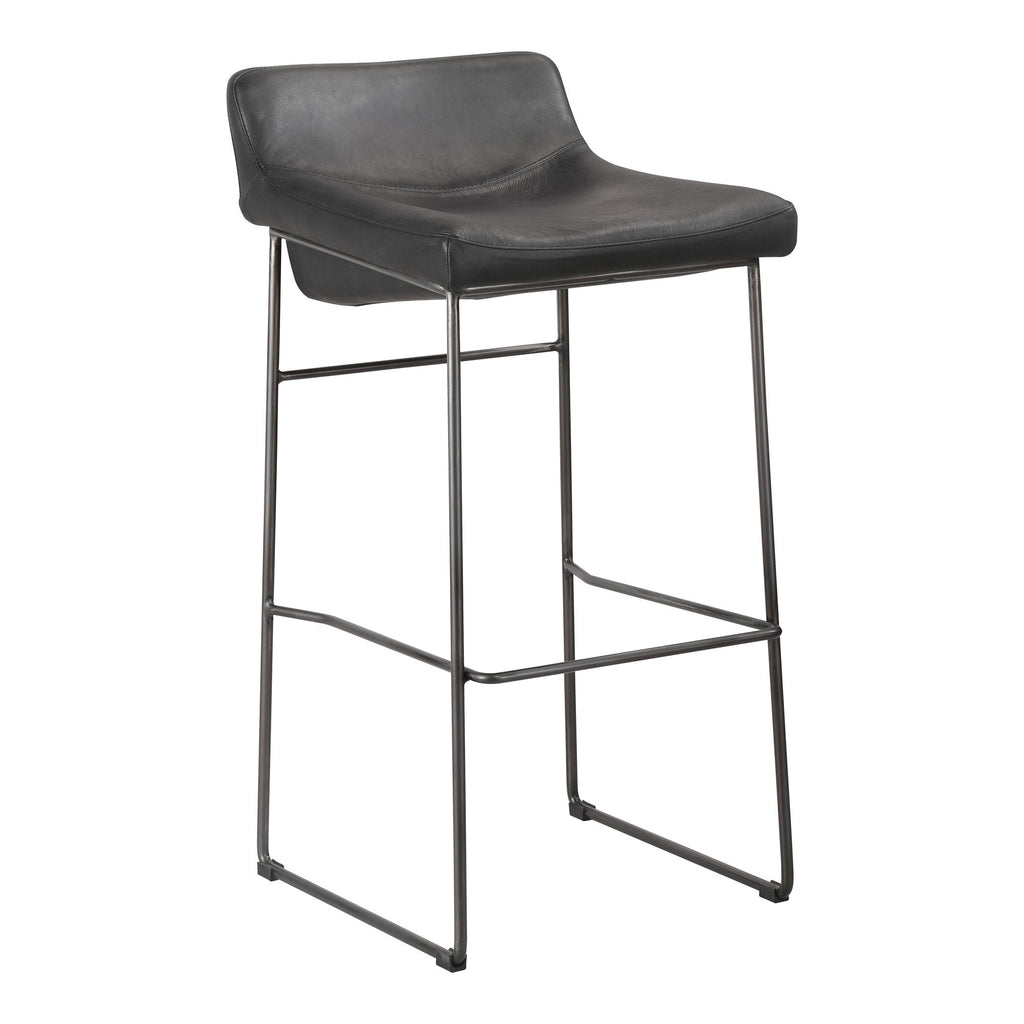 Starlet Barstool, Black, Set of 2