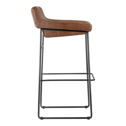 Starlet Barstool, Brown, Set of 2