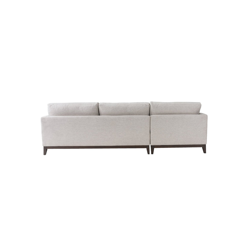 Oxford Left Sectional Sofa - Travertine Cream